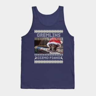 Gremlins Cute Play Piano Tank Top